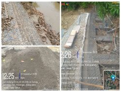 Proyek Rehab Sungai Rp. 946 Juta Diduga Proyek Siluman, Material Rendah Mutu dan Pelaksana Bungkam