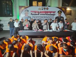 Polrestabes Surabaya Ungkap 43 Kasus Curanmor Dengan 42 Tersangka