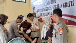 Suasana Akrab Warnai Sunatan Massal di Polsek Candipuro, Anak Disabilitas Ikut serta