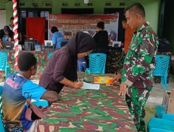 Kodim 1710/Mimika Gelar Pendampingan Pembuatan Adminduk Dalam Rangka Hari Juang TNI AD