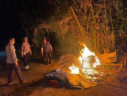 ‎Polsek Kepung Polres Kediri Grebek Tempat Perjudian dan Arena Sabung Ayam