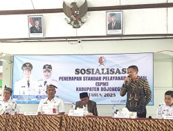 *SOSIALISASI PENERAPAN STANDAR PELAYANAN MINIMAL, WAHID ANSHORI: INI TIDAK BISA DITAWAR-TAWAR*