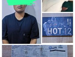 Bandit curanmor ditangkap polisi disebuah warung usai gasak motor Honda Scoopy di Margorukun Surabaya