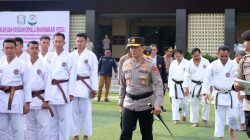 Kapolda Lampung Buka Ujian Sabuk Hitam Karate Inkanas Regional Zona I 2025