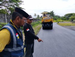 Jalan Pengayoman di Lamsel Mendapat Sentuhan Pembangunan, Warga Bersyukur dan Ucapkan Terima kasih kepada Bupati Lampung Selatan