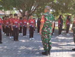 Terus Bergerak, Babinsa Kodim Bojonegoro Lakukan Pembinaan Karakter Generasi Muda Bangsa