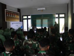 Kodim 1715/Yahukimo Gelar Penyuluhan HIV/AIDS Guna Cegah Penyebaran di Kalangan Prajurit dan Persit