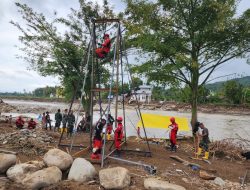 Sinergi TNI dan Kementerian Pertahanan Bangun Jembatan Gantung di Aceh