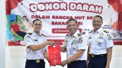 Peringati HUT ke-20, Bakamla RI Sumbangkan 107 Darah
