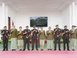 Sertijab Digelar Khidmat, Letkol Inf Redi Dwi Yuda Kurniawan Resmi Jabat Dandim 1710/Mimika