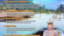 Satlantas Polres Lampung Selatan Imbau Masyarakat Utamakan Keselamatan Selama Libur Natal dan Tahun Baru