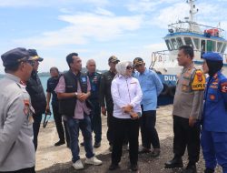 Kompolnas Pantau Pengamanan Nataru di Bakauheni, Polisi dan Stakeholder Siap Layani Masyarakat