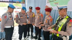 BidPropam Polda Lampung Lakukan Pengawasan Intensif Pada Posko Jajaran Operasi Lilin Krakatau 2025