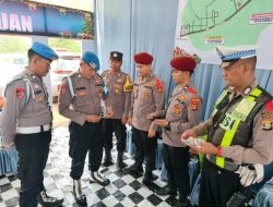 BidPropam Polda Lampung Lakukan Pengawasan Intensif Pada Posko Jajaran Operasi Lilin Krakatau 2025