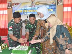 Rayakan HUT ke-29, Kodim 1710/Mimika Gelar Syukuran Sederhana