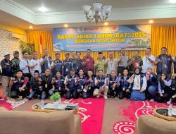 Media Bongkar Post Gruop Konsolidasikan Program Kerja Dalam Rapat Akhir Tahun 2025 Di Muara Enim Sum-sel