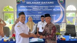 Julianto Resmi Jabat Direktur Perumda Tirta Jasa Lampung Selatan, Fokus Tingkatkan Pelayanan dan PAD