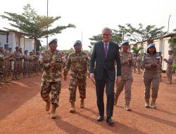 USG DPO Mr. Jean-Pierre Lacroix : PBB Sangat Menghargai Kontribusi Indonesia dan Peran Penting Satgas Kontingen Garuda di Republik Afrika Tengah