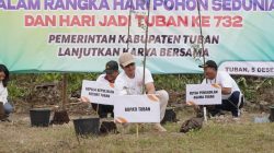 Peringatan Hari Pohon Sedunia, Jadikan Tanam Pohon Sebagai Budaya Hari Jadi Tuban