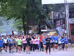 Ratusan Pelari Ikuti Fun Run 5K “Road to Air Force Run” Lanud Sultan Hasanuddin