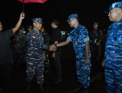 Danlanud Sultan Hasanuddin Sambut Kedatangan Wakasal di Makassar