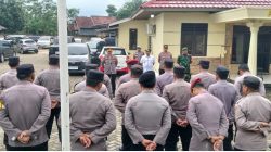 Polsek Tanjung Bintang Amankan Ibadah Malam Tahun Baru di 11 Gereja, Suasana Harmonis dan Damai