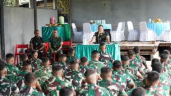 Danrem 172/PWY Kunjungi Kompi A Yonif TP 815/WGT, Tekankan Disiplin, Kesiapsiagaan, dan Kepatuhan Prajurit