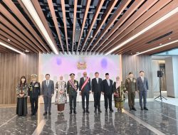 Panglima TNI Terima Penganugerahan Distinguished Service Order (DSO) dari Presiden Singapura