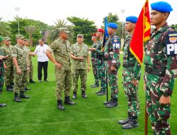 TNI Gelar Pasukan Satgas Patriot III untuk Tampil di Pakistan Day