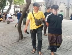 Polisi Tangkap Copet di Kawasan Masjid Sunan Ampel Surabaya
