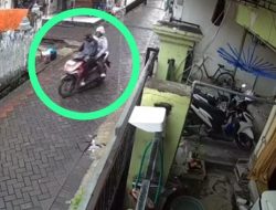 Dua Maling Motor Tertangkap CCTV, Motor Vario di Tenggumung Wetan Berhasil Dibawa Kabur
