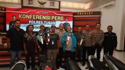 Polres Tuban Gelar Konferensi Pers Ungkap Kasus Curanmor di Wilayah Kabupaten Tuban