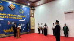 Tonggak Profesionalisme: Lapas Kalianda Lantik Pejabat Fungsional Analis Pengelolaan Keuangan