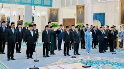 Panglima TNI Hadiri Pelantikan Pengurus Dewan Energi Nasional di Istana Negara