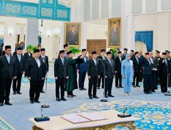 Panglima TNI Hadiri Pelantikan Pengurus Dewan Energi Nasional di Istana Negara