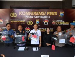 Polres Tulungagung Amankan 2 Tersangka Jambret di Dua TKP