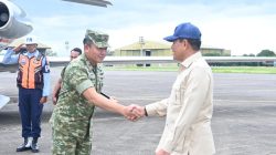 Danlanud Sultan Hasanuddin Sambut dan Hantar Kunjungan Kerja Wamenhan RI di Makassar