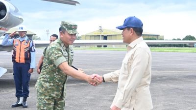 Danlanud Sultan Hasanuddin Sambut dan Hantar Kunjungan Kerja Wamenhan RI di Makassar 6