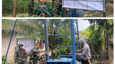 PLN Nusantara Power dan Kodim 0421/LS Bersinergi Bangun Sumur Bor Untuk Akses Air Bersih untuk warga Pesawaran 6