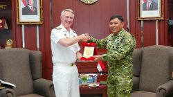 Asops Panglima TNI Terima Courtesy Call Kepala Operasi Gabungan Australia