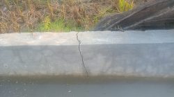 Pembangunan TPT di Desa Mulyoagung Singgahan, Pengerjaan Diduga Asal Jadi