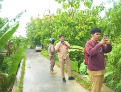 ‎Tindak Lanjuti Aduan Masyarakat, DLHP Tuban Bersama Satpol PP Kecamatan Parengan Sidak Lokasi Sungai
