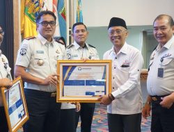 Kalapas Kalianda Beni Nurrahman Terima Penghargaan Ombudsman RI, Perkuat Komitmen Pelayanan Publik