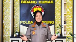 Dukung Gerakan Indonesia ASRI, Personel Polda Lampung Gelar Kurve Bersama