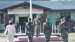 Dandim 1710/Mimika Pimpin Upacara 17-an, Tekankan Kewaspadaan dan Sampaikan Amanat Kasad 2