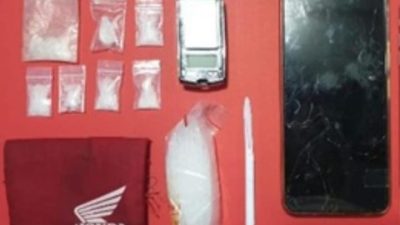 Polres Pelabuhan Tanjung Perak Tangkap Seorang Pengedar Dan Sita 7 Poket Sabu Siap Edar 6