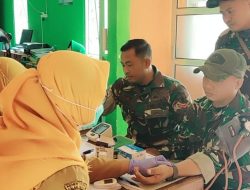Persit Koramil Kepohbaru Bojonegoro Gelar Cek Kesehatan Gratis