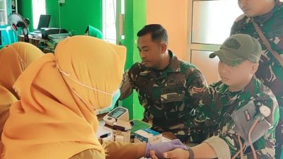 Persit Koramil Kepohbaru Bojonegoro Gelar Cek Kesehatan Gratis 8