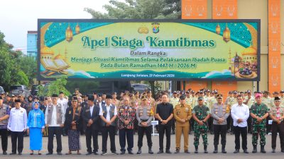 Apel Siaga Kamtibmas, Polda Lampung Jamin Keamanan Bulan Suci Ramadan 1447 Hijriah 6