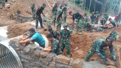 Satgas Gulbencal Kodam I/BB Tuntaskan Jembatan Armco Kedua, Percepat Pemulihan Akses Warga Pascabencana